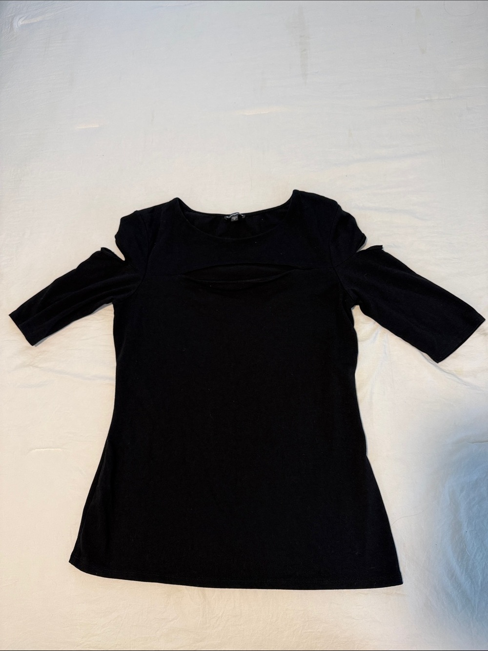 Express Women’s Shirt with Cut Out Accents Size Large